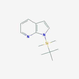 1H-Pyrrolo[2,3-B]pyridine, 1-[(1,1-dimethylethyl)dimethylsilyl]-