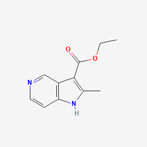 molecular formula C11H12N2O2 B6596589 ethyl 2-methyl-1H-pyrrolo[3,2-c]pyridine-3-carboxylate CAS No. 1233237-93-8