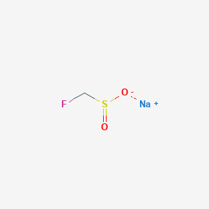molecular formula CH2FNaO2S B6596591 sodium fluoromethanesulfinate CAS No. 1661836-10-7