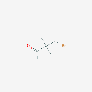 3-bromo-2,2-dimethylpropanal