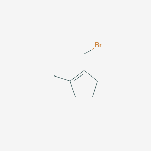 molecular formula C7H11Br B6596684 1-(Bromomethyl)-2-methylcyclopentene CAS No. 99439-91-5