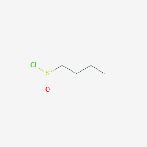 molecular formula C4H9ClOS B6596700 butane-1-sulfinyl chloride CAS No. 13455-88-4