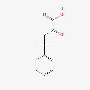 4-methyl-2-oxo-4-phenylpentanoic acid