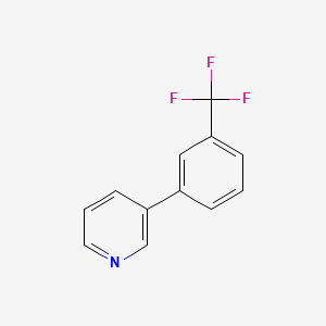3-[3-(trifluoromethyl)phenyl]pyridine