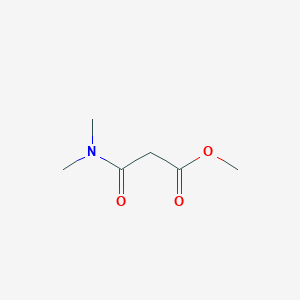 molecular formula C6H11NO3 B6596769 methyl 3-(dimethylamino)-3-oxo-propanoate CAS No. 26387-74-6