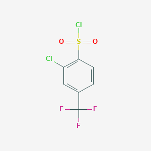 2-Chloro-4-(trifluoromethyl)benzenesulfonyl chloride