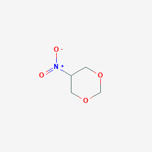 molecular formula C4H7NO4 B6597036 5-nitro-1,3-dioxane CAS No. 4064-86-2