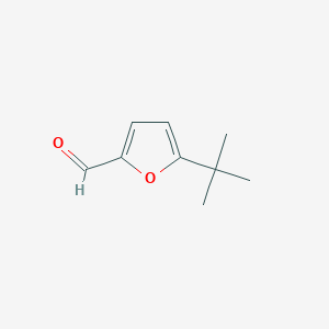 molecular formula C9H12O2 B6597192 5-tert-butylfuran-2-carbaldehyde CAS No. 64122-20-9