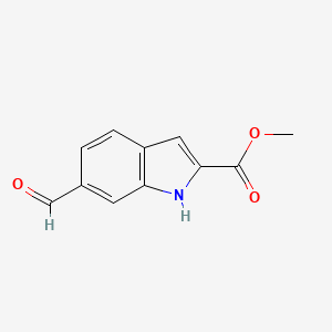 methyl 6-formyl-1H-indole-2-carboxylate