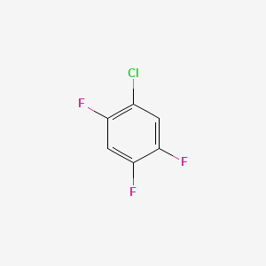 molecular formula C6H2ClF3 B6597216 1-chloro-2,4,5-trifluorobenzene CAS No. 2367-78-4