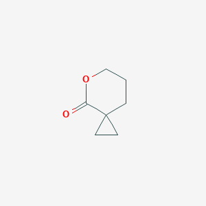 molecular formula C7H10O2 B6597257 5-oxaspiro[2.5]octan-4-one CAS No. 22566-31-0