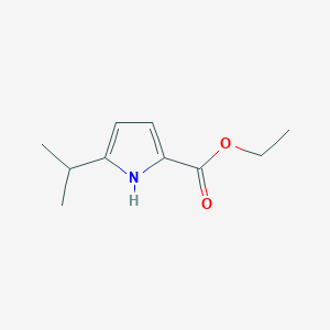 ethyl 5-(propan-2-yl)-1H-pyrrole-2-carboxylate