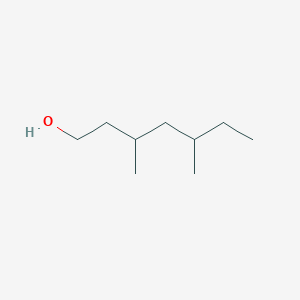 molecular formula C9H20O B6597490 1-Heptanol, 3,5-dimethyl- CAS No. 1170778-26-3
