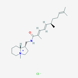 molecular formula C24H41ClN2O B065978 Stellettamide B CAS No. 189580-08-3