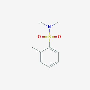 molecular formula C9H13NO2S B6597810 n,n,2-Trimethylbenzenesulfonamide CAS No. 67448-06-0