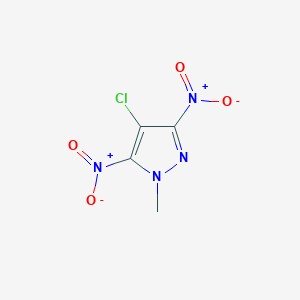 B6597981 4-chloro-1-methyl-3,5-dinitro-1H-pyrazole CAS No. 84547-96-6