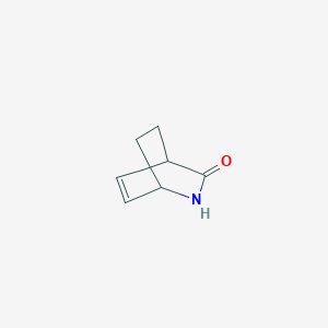 molecular formula C7H9NO B6598091 2-azabicyclo[2.2.2]oct-5-en-3-one CAS No. 39170-54-2