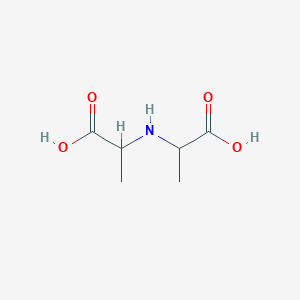molecular formula C6H11NO4 B6598112 Alanopine CAS No. 219755-19-8