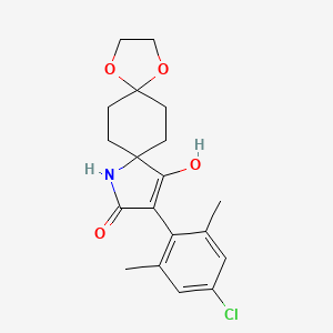 molecular formula C19H22ClNO4 B6598133 Spidoxamat CAS No. 907187-07-9