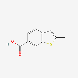 B6598363 2-methyl-1-benzothiophene-6-carboxylic acid CAS No. 18781-41-4