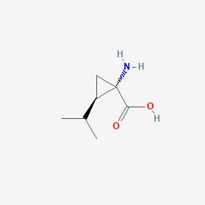 (1S,2R)-1-Amino-2-(propan-2-yl)cyclopropane-1-carboxylic acid