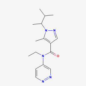molecular formula C16H23N5O B6598564 Dimpropyridaz CAS No. 1403615-77-9