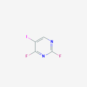 molecular formula C4HF2IN2 B6598895 2,4-difluoro-5-iodopyrimidine CAS No. 161124-02-3