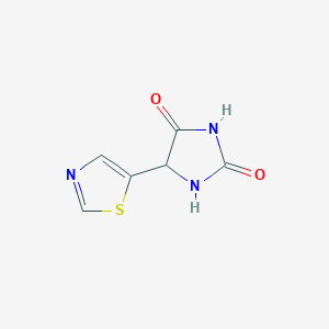 5-(1,3-thiazol-5-yl)imidazolidine-2,4-dione