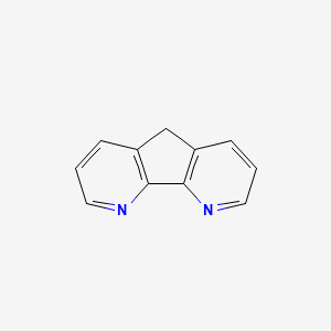 molecular formula C11H8N2 B6599424 4,5-Diazafluorene CAS No. 245-37-4