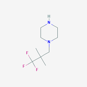 1-(3,3,3-trifluoro-2,2-dimethylpropyl)piperazine
