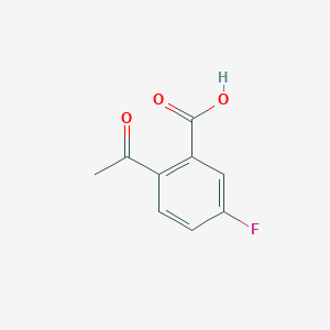 2-acetyl-5-fluorobenzoic acid