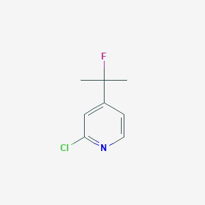 2-chloro-4-(2-fluoropropan-2-yl)pyridine