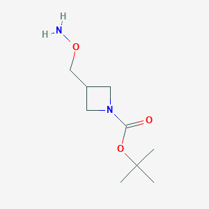 tert-butyl 3-[(aminooxy)methyl]azetidine-1-carboxylate