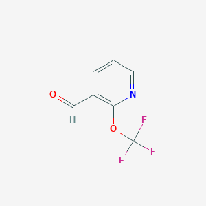 molecular formula C7H4F3NO2 B6599964 2-(Trifluoromethoxy)pyridine-3-carboxaldehyde CAS No. 1361738-44-4