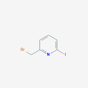 molecular formula C6H5BrIN B6600149 2-(bromomethyl)-6-iodopyridine CAS No. 1268159-92-7