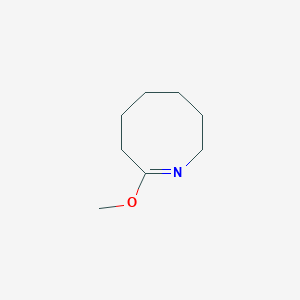 molecular formula C8H15NO B6600807 8-methoxy-2,3,4,5,6,7-hexahydroazocine CAS No. 1889-06-1