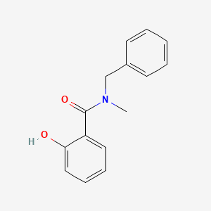 molecular formula C15H15NO2 B6600889 N-Benzyl-2-hydroxy-N-methylbenzamide CAS No. 64302-57-4