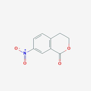 molecular formula C9H7NO4 B6600901 7-Nitroisochroman-1-one CAS No. 55104-59-1