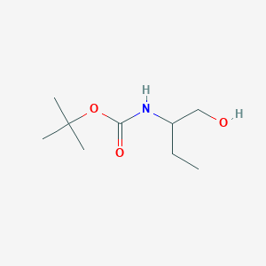 molecular formula C9H19NO3 B066014 N-Boc-DL-2-amino-1-butanol CAS No. 193086-15-6