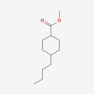 molecular formula C12H22O2 B6602058 Trans-methyl 4-butylcyclohexanecarboxylate CAS No. 80361-60-0