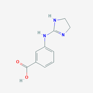 3-(4,5-dihydro-1H-imidazol-2-ylamino)benzoic acid