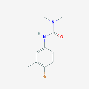 molecular formula C10H13BrN2O B6602325 N'-(4-Bromo-3-methylphenyl)-N,N-dimethylurea CAS No. 28170-76-5