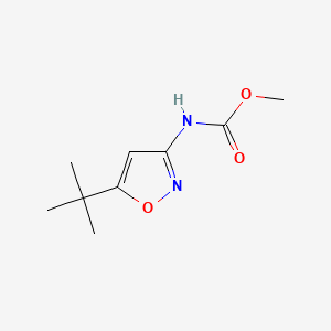 molecular formula C9H14N2O3 B6602330 Carboxazole CAS No. 55808-13-4