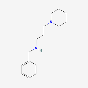 molecular formula C15H24N2 B6602337 N-Benzyl-3-(piperidin-1-yl)propan-1-amine CAS No. 91207-47-5