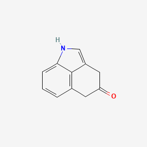 molecular formula C11H9NO B6602350 2-azatricyclo[6.3.1.0,4,12]dodeca-1(11),3,8(12),9-tetraen-6-one CAS No. 2731-96-6