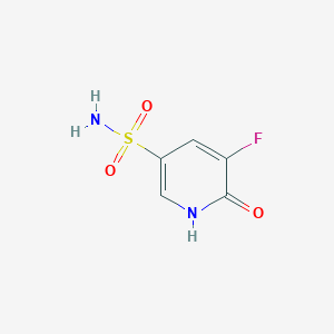 5-fluoro-6-oxo-1,6-dihydropyridine-3-sulfonamide
