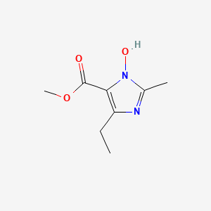 molecular formula C8H12N2O3 B6603291 methyl4-ethyl-1-hydroxy-2-methyl-1H-imidazole-5-carboxylate CAS No. 2649053-78-9