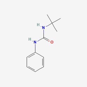 molecular formula C11H16N2O B6603375 Urea, N-(1,1-dimethylethyl)-N'-phenyl- CAS No. 15054-54-3