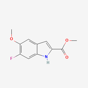 B6603911 methyl 6-fluoro-5-methoxy-1H-indole-2-carboxylate CAS No. 2104488-79-9