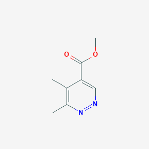 molecular formula C8H10N2O2 B6603978 methyl 5,6-dimethylpyridazine-4-carboxylate CAS No. 2866322-13-4